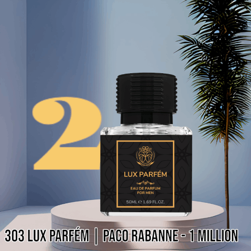 303 Lux Parfém _ Paco Rabanne - 1 Million
